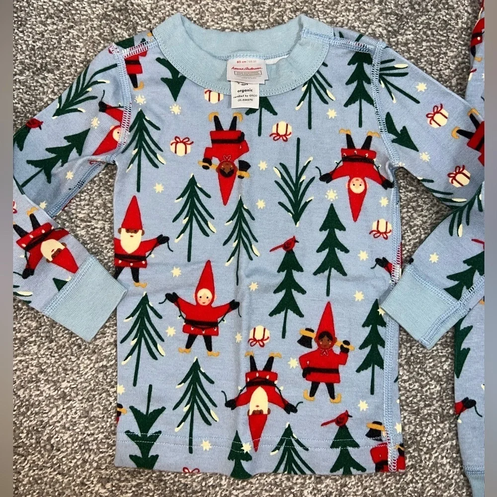 Holiday Long John Pajama Set | Hanna Andersson 2T